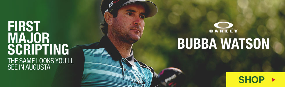 First Major Apparel Scriping - Bubba Watson - Oakley Golf