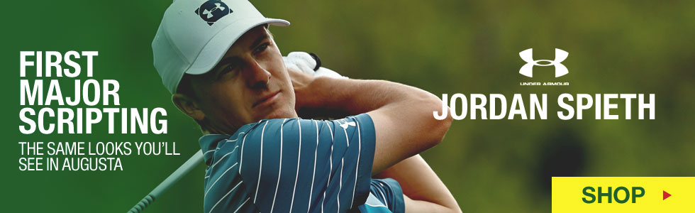 First Major Apparel Scriping - Jordan Spieth - Under Armour Golf