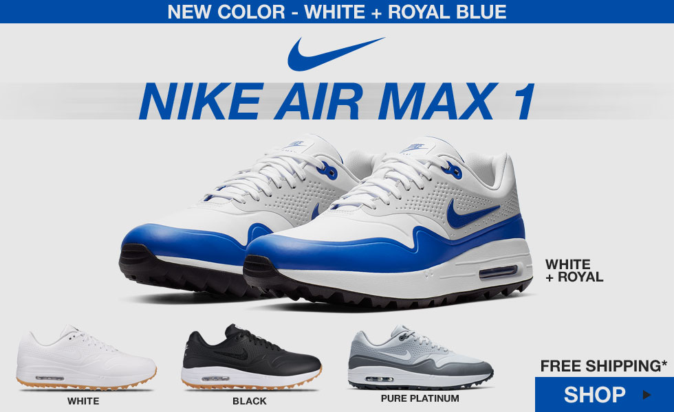 Nike Air Max 1 G Spikeless Golf Shoes