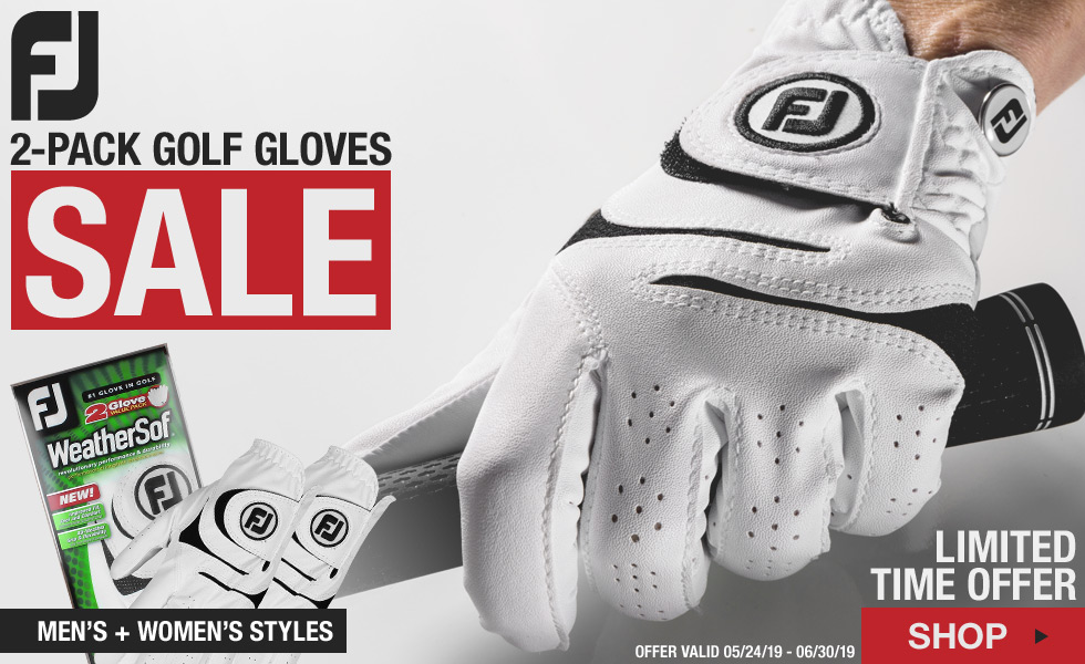 FJ WeatherSof 2-Pack Golf Gloves