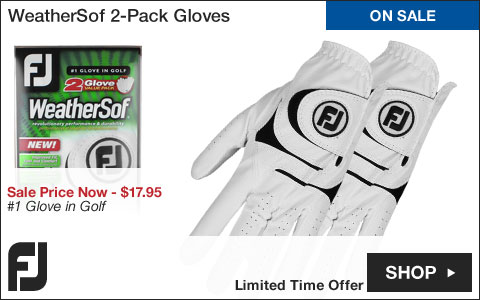 FJ WeatherSof 2-Pack Golf Gloves