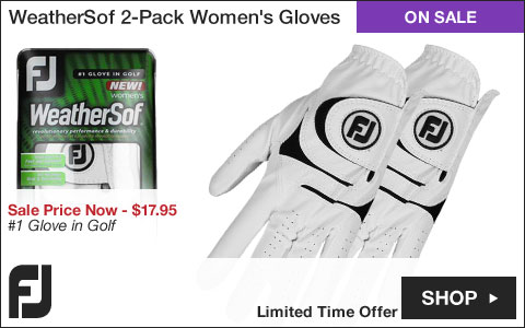 FJ WeatherSof 2-Pack Women's Golf Gloves