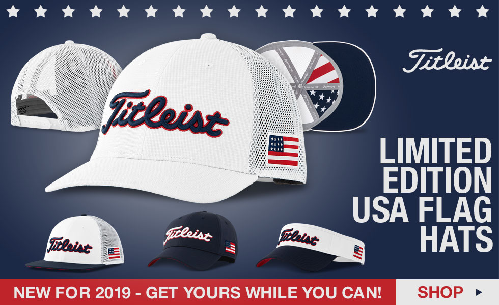 Titleist Limited Edition USA Flag Golf Hats