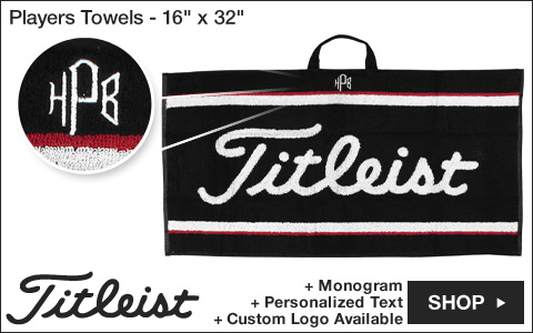 Titleist Players Golf Towels - 16inch x 32inch