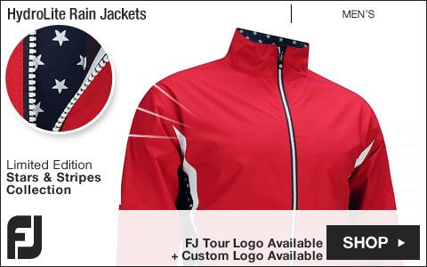 FJ HydroLite Golf Rain Jackets - FJ Tour Logo Available - Limited Edition Stars & Stripes Collection