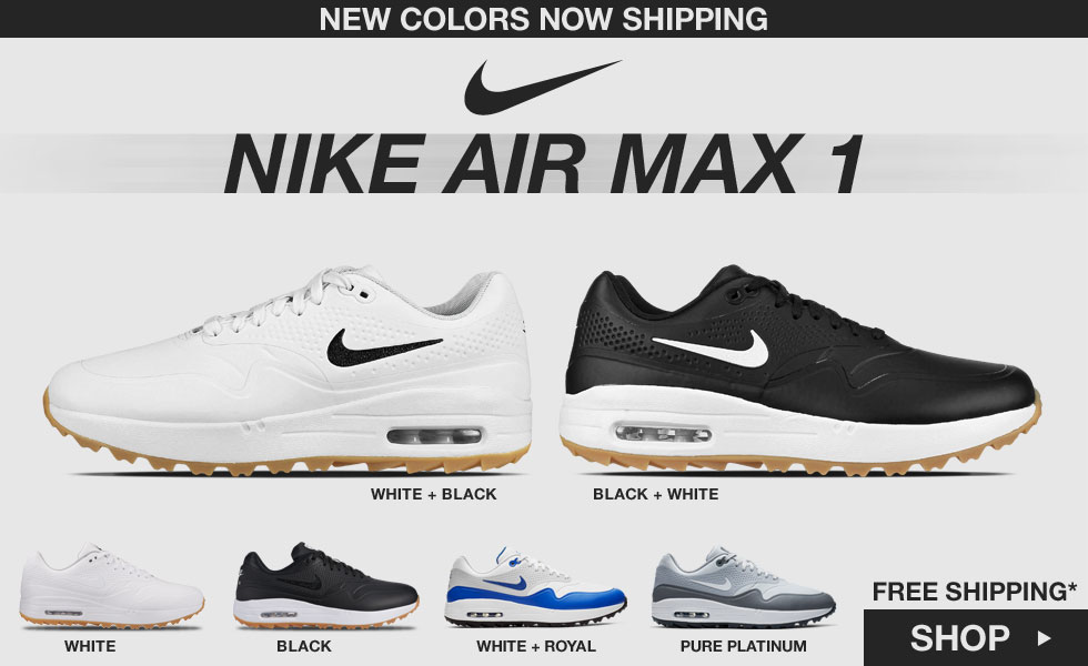 Nike Air Max 1 G Spikeless Golf Shoes