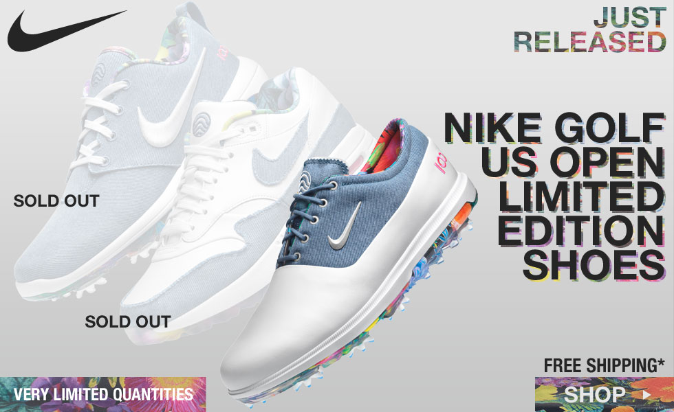 Nike U.S. Open Limited Edition Shoes Now Shipping