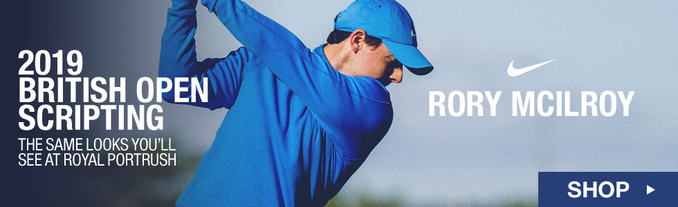 2019 British Open Scripting Golf Apparel - Rory McIlroy