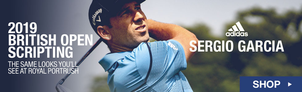 2019 British Open Scripting Golf Apparel - Sergio Garcia