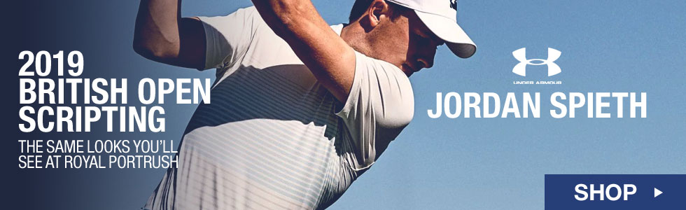 2019 British Open Scripting Golf Apparel - Jordan Spieth