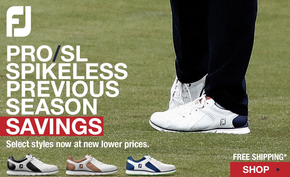 FJ Pro SL Spikeless Golf Shoes - Previous Season Style - ON SALE