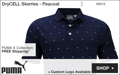 PUMA DryCELL Skerries Golf Shirts - Peacoat - X Collection