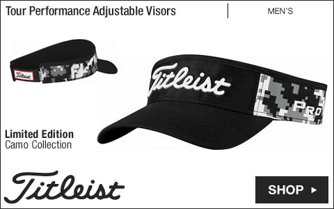 Titleist Tour Performance Adjustable Golf Visors - Limited Edition Camo