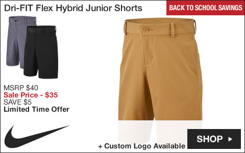 Nike Dri-FIT Flex Hybrid Junior Golf Shorts