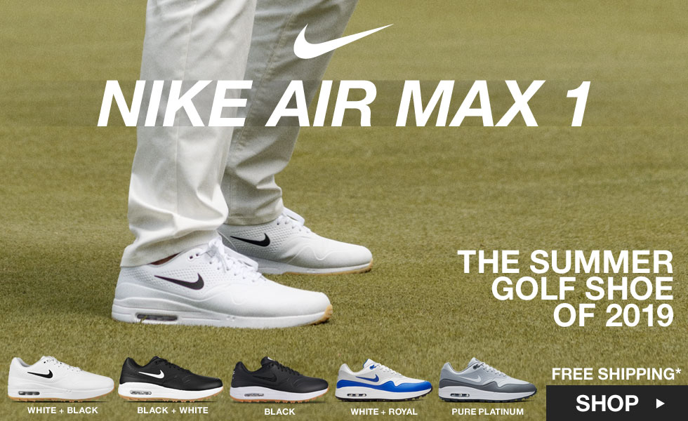 Nike Air Max 1 G Spikeless Golf Shoes at Golf Locker