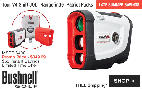 Bushnell Tour V4 Shift JOLT Golf Rangefinder Patriot Packs - ON SALE