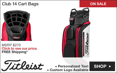 Titleist Club 14 Cart Golf Bags - ON SALE