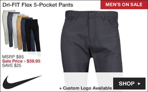 Nike Dri-FIT Flex 5-Pocket Golf Pants - ON SALE