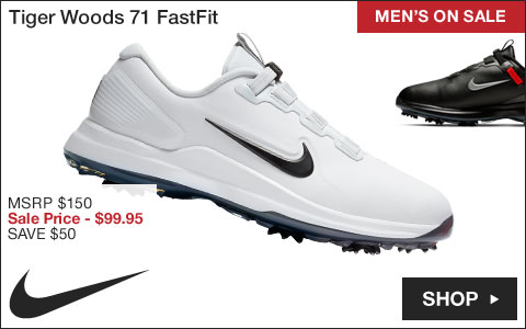 Nike Tiger Woods 71 FastFit Golf Shoes - ON SALE