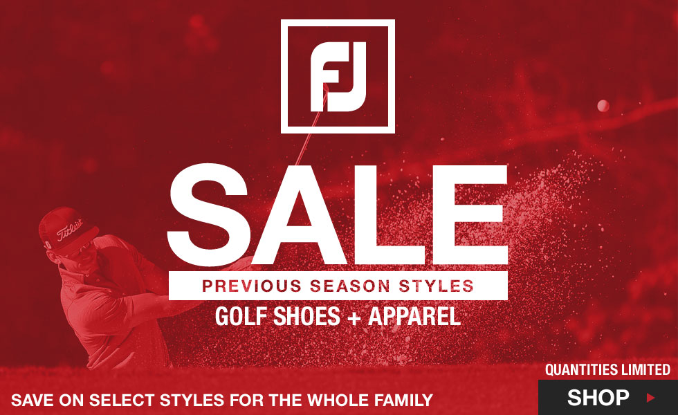 FJ Previous Season Golf Shoes and Apparel Sale