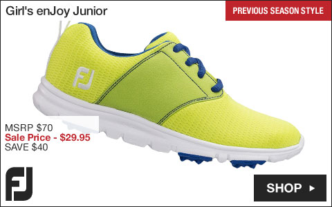 FJ Girl's enJoy Junior Golf Shoes - ON SALE