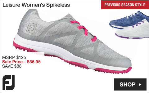 FJ Leisure Women's Spikeless Golf Shoes - ON SALE