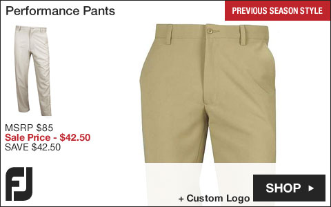 FJ Performance Golf Pants - Previous Season Style