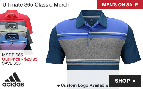 Adidas Ultimate 365 Classic Merch Golf Shirts - ON SALE