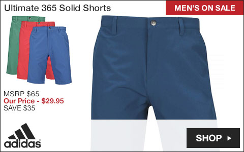 Adidas Ultimate 365 Solid Golf Shorts - ON SALE