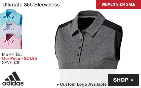 Adidas Women's Ultimate 365 Sleeveless Golf Shirts - ON SALE