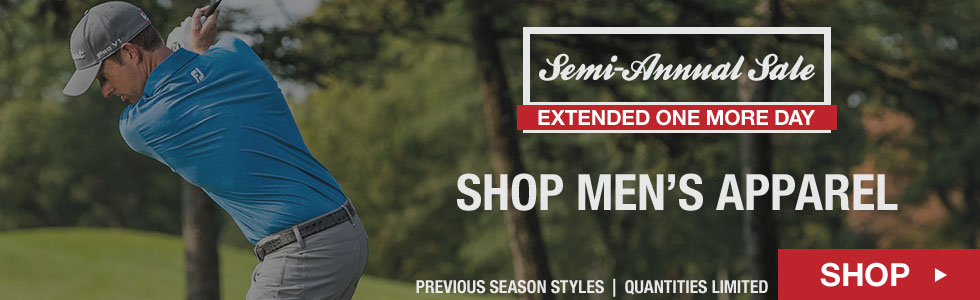 Shop All Men's Apparel - Semi-Annual Sale