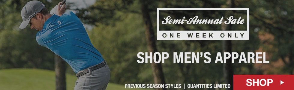 Shop All Men's Apparel - Semi-Annual Sale