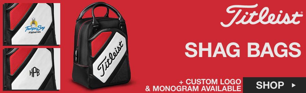 Titleist Shag Bags - ON SALE - Add Your Custom Logo or Personalized Text