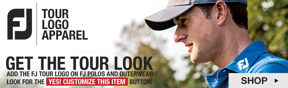 FJ Tour Logo Apparel at Golf Locker - Get The Tour Look