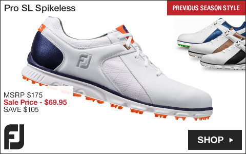 FJ Pro SL Spikeless Golf Shoes - Previous Season Style - ON SALE