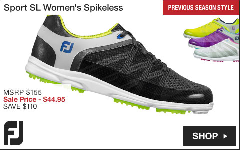 FJ Sport SL Women's Spikeless Golf Shoes - ON SALE