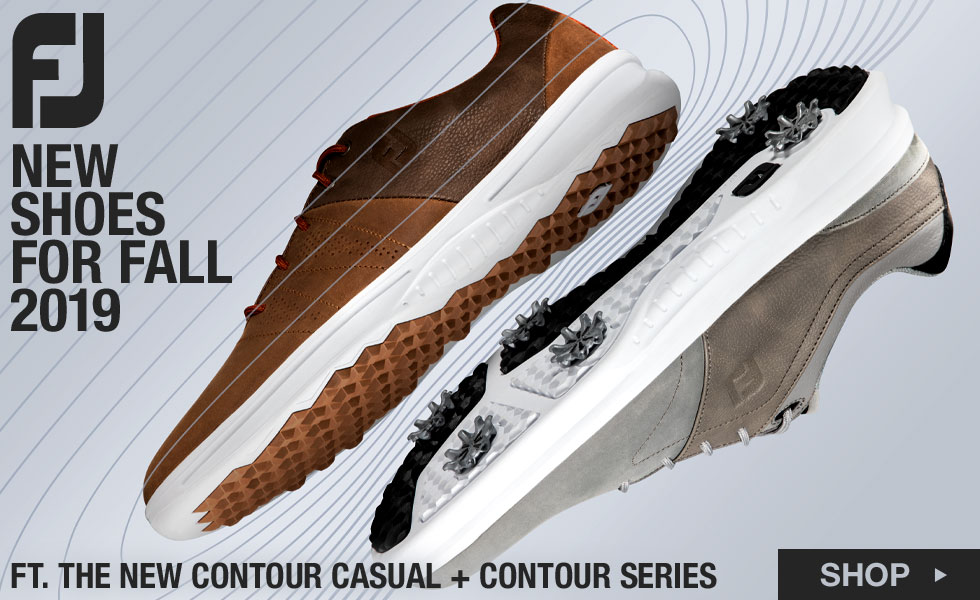 New FJ Shoes for Fall 2019 at Golf Locker