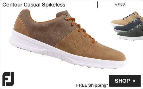 FJ Contour Casual Spikeless Golf Shoes