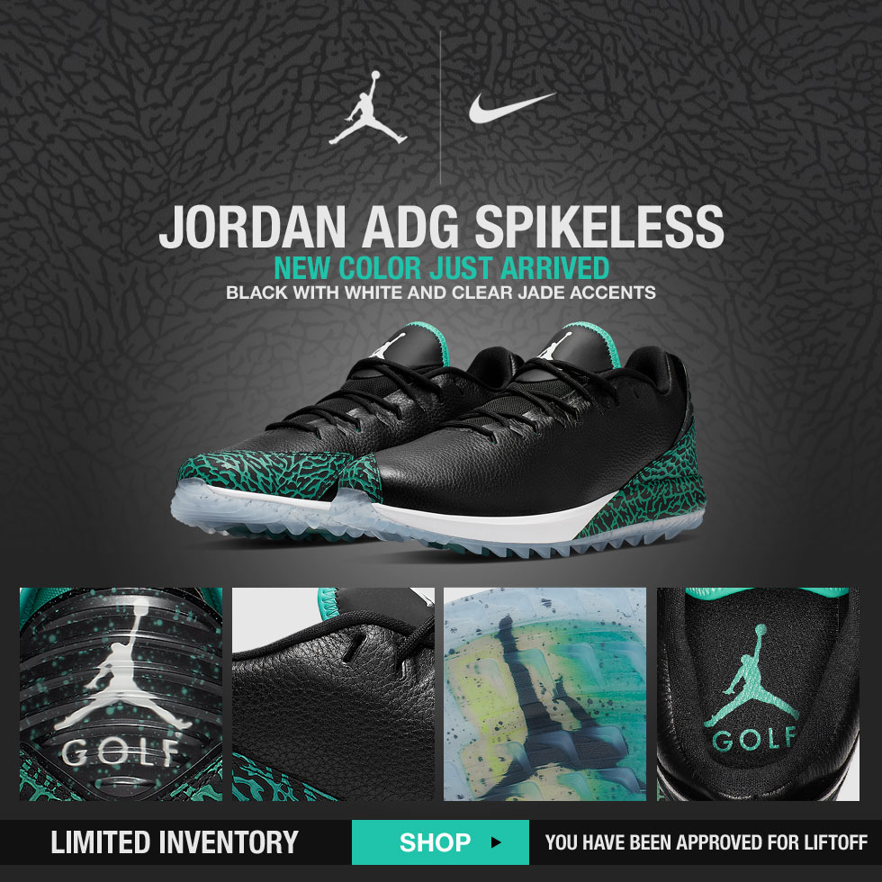 New Color of the Jordan ADG Spikeless Golf Shoes