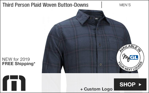 Travis Mathew Third Person Plaid Woven Button-Downs