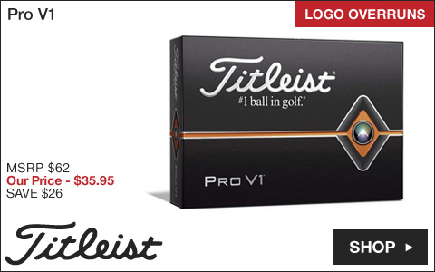 Titleist Pro V1 Golf Balls - Logo Overruns