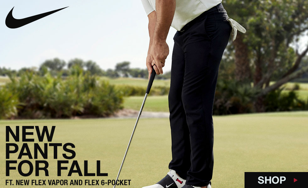 Shop New Nike Golf Pants at Golf Locker