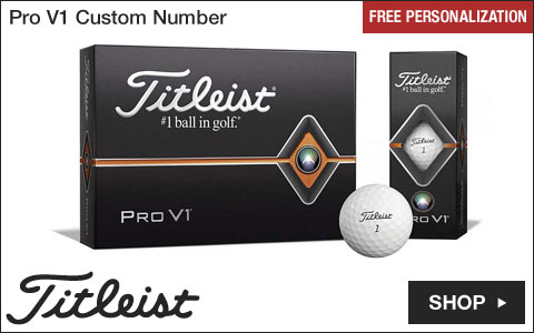 Titleist Pro V1 Custom Number Personalized Golf Balls - Free Personalization for the Holidays