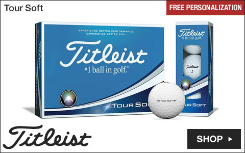 Titleist Tour Soft Personalized Golf Balls - Free Personalization for the Holidays