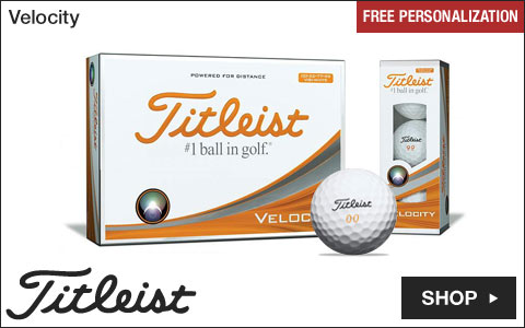 Titleist Velocity Personalized Golf Balls - Free Personalization for the Holidays