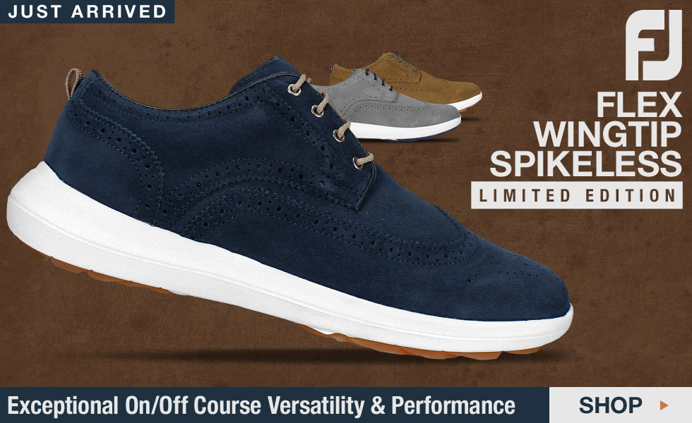 FJ Flex Wingtip Spikeless Golf Shoes - Limited Edition