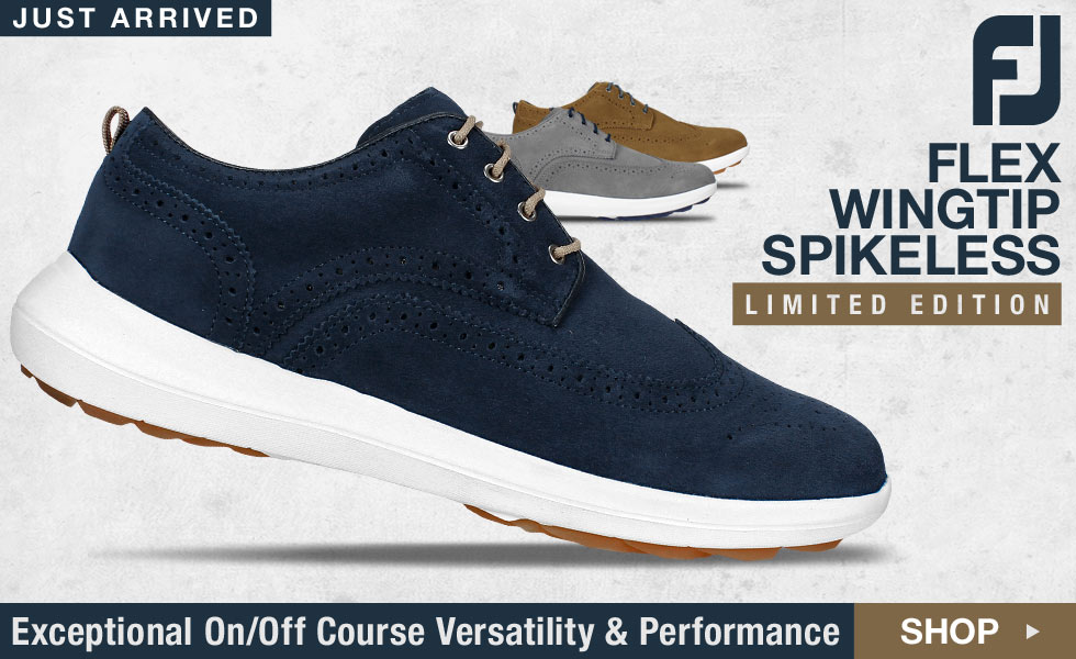 FJ Flex Wingtip Spikeless Golf Shoes - Limited Edition