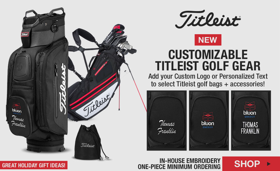 Titleist Custom Embroidered Items for the best gifts ever.