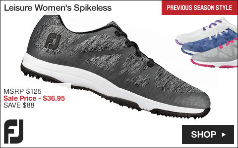 FJ Leisure Women's Spikeless Golf Shoes - ON SALE