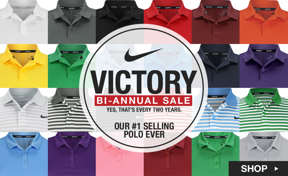 Nike Bi-Annual Victory Polo Sale at Golf Locker